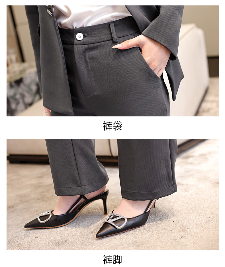 Business white-collar women casual flared trousers 134-G363 flared trousers