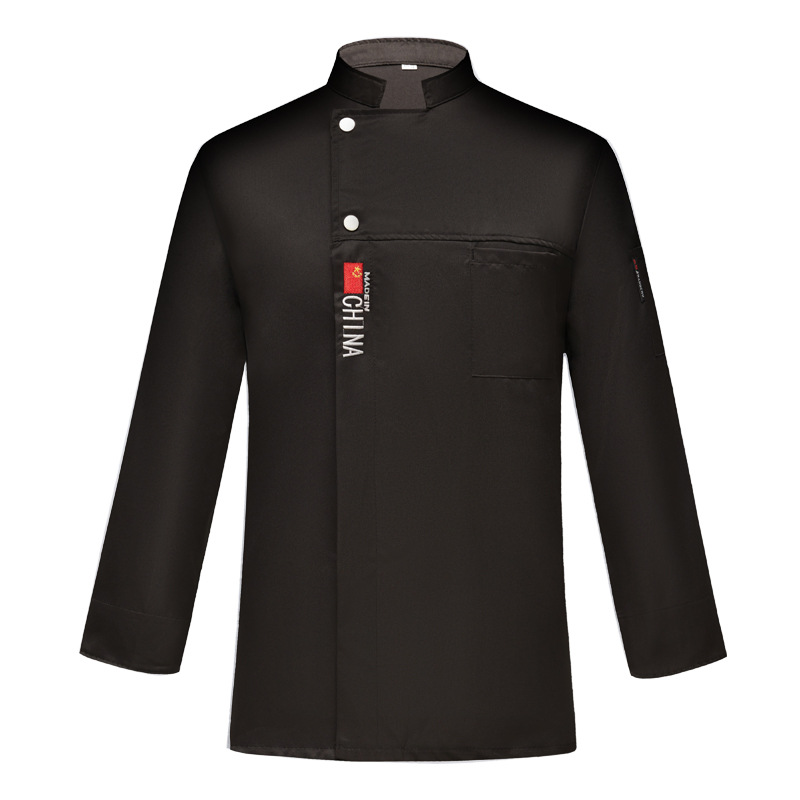 Hotel Western Restaurant English Chef Uniform Long Sleeve B05-English Chef Uniform