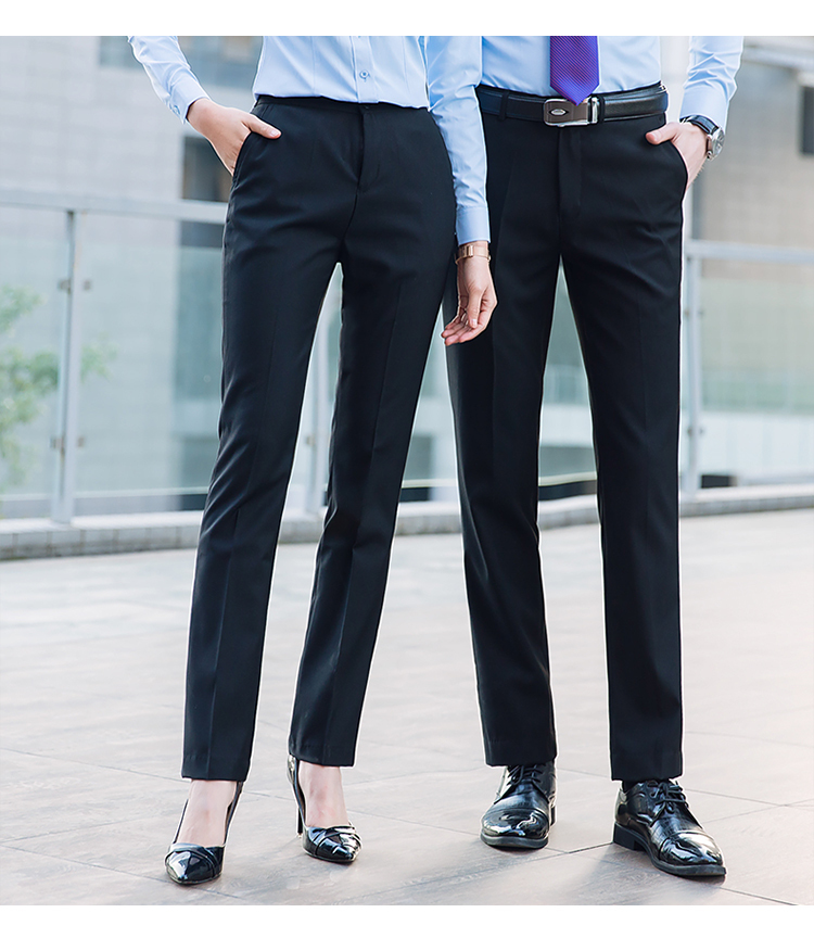 Commuting business casual straight trousers for men and women 81-601-602 trousers