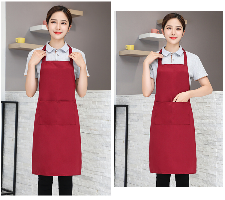 Adjustable halter apron HD1-178