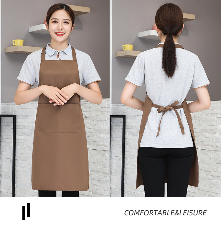 Adjustable halter apron HD1-178