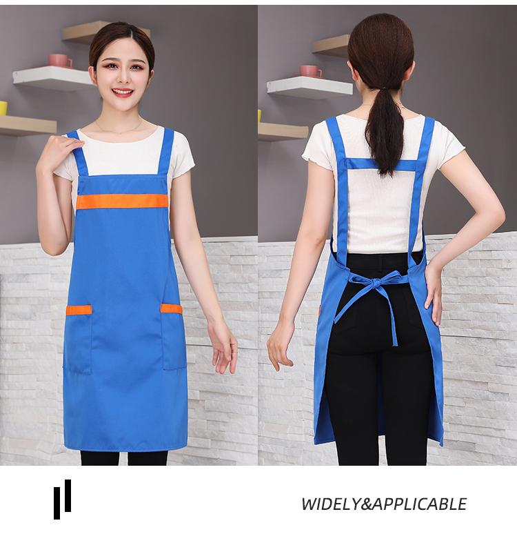 Workwear anti-fouling H-strap shoulder apron HD1-819