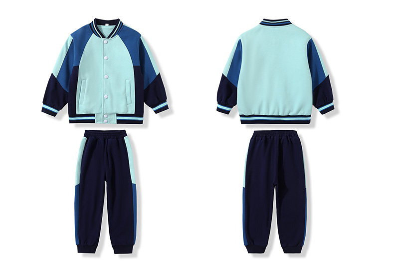 Campus primary school students outdoor sports school uniform suit two-piece suit 921-6327 assault jacket three-piece suit