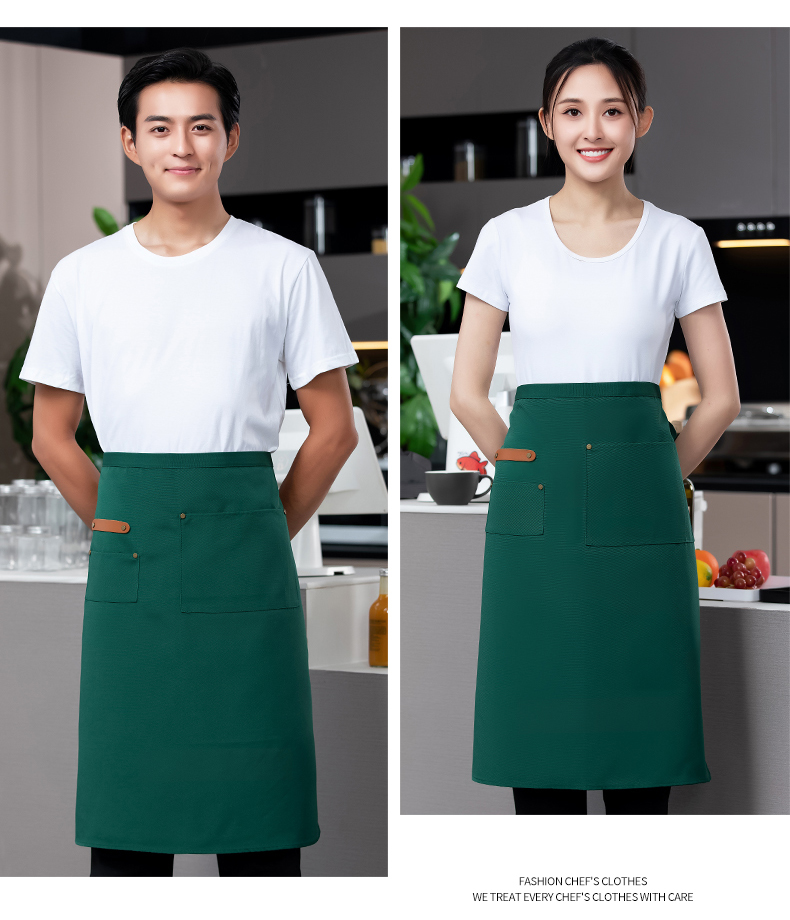 Large chef uniform work clothes tie apron H02-22801 large apron