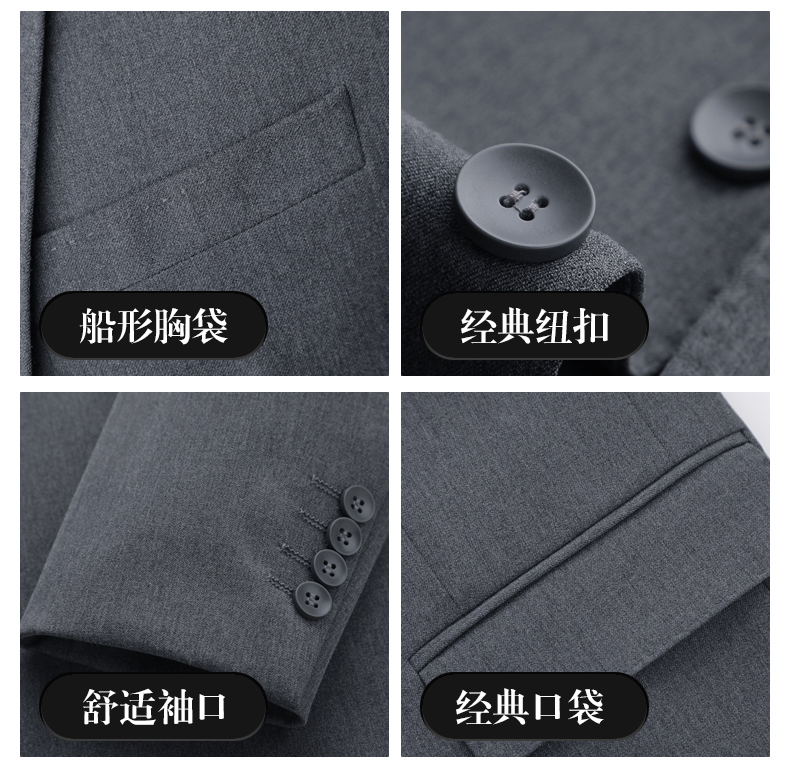 Color-spinning pearl edge notch lapel casual business suit jacket DZ1-6880 double button ladies suit jacket