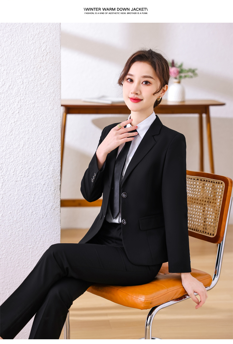 Business fashion casual suit three-piece suit 61-106 for women