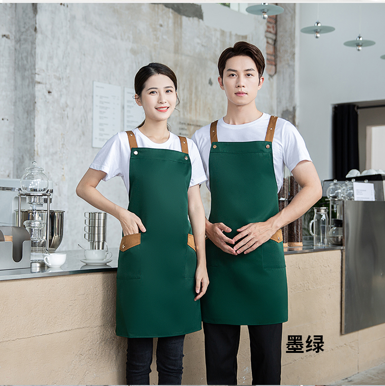 Restaurant hot pot shop kitchen waiter work shoulder apron U01-B06