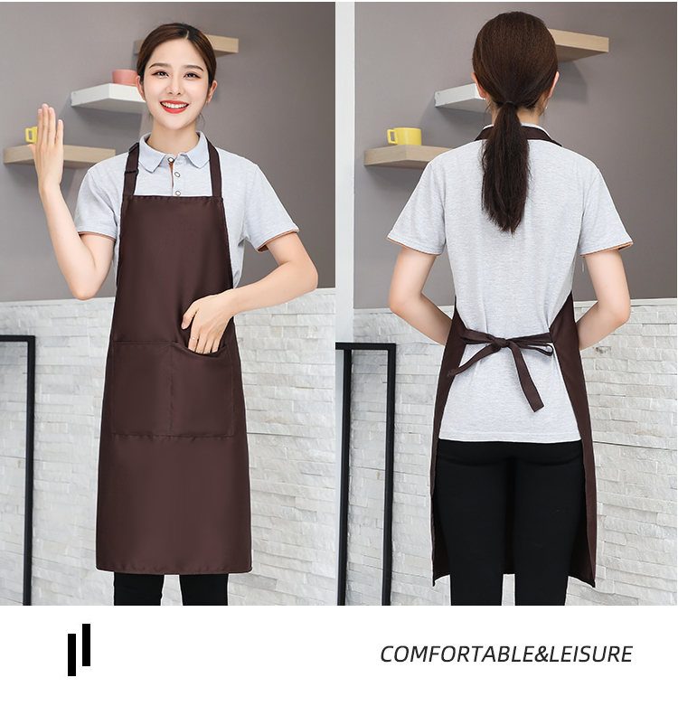 Adjustable halter apron HD1-178