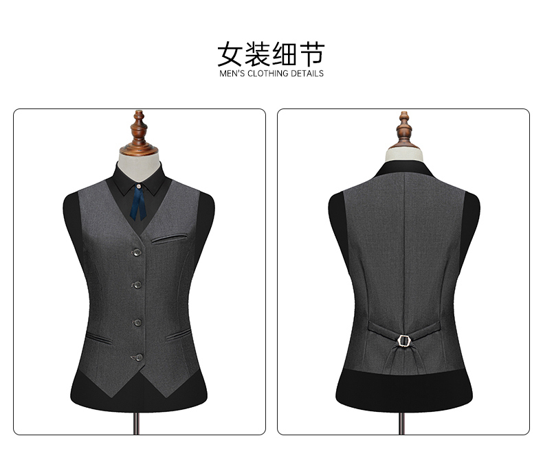 430g thick warm suit vest women 129-888 vest women