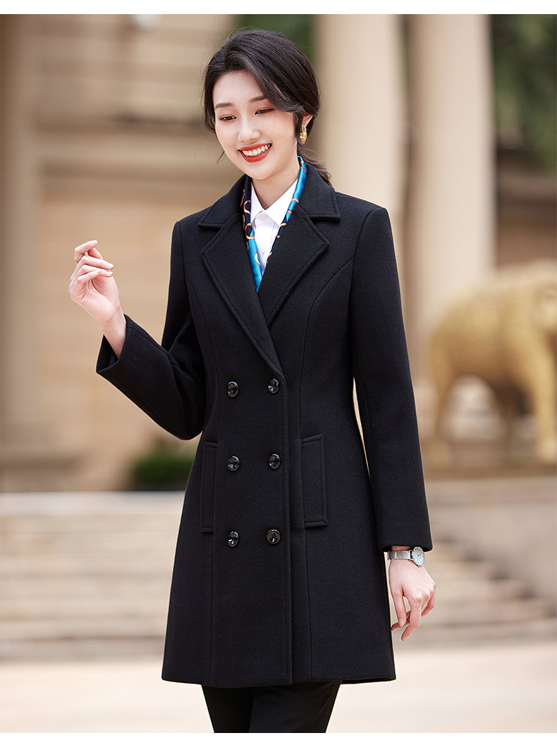 Business cold-proof warm woolen coat for women DY7-1892 for women