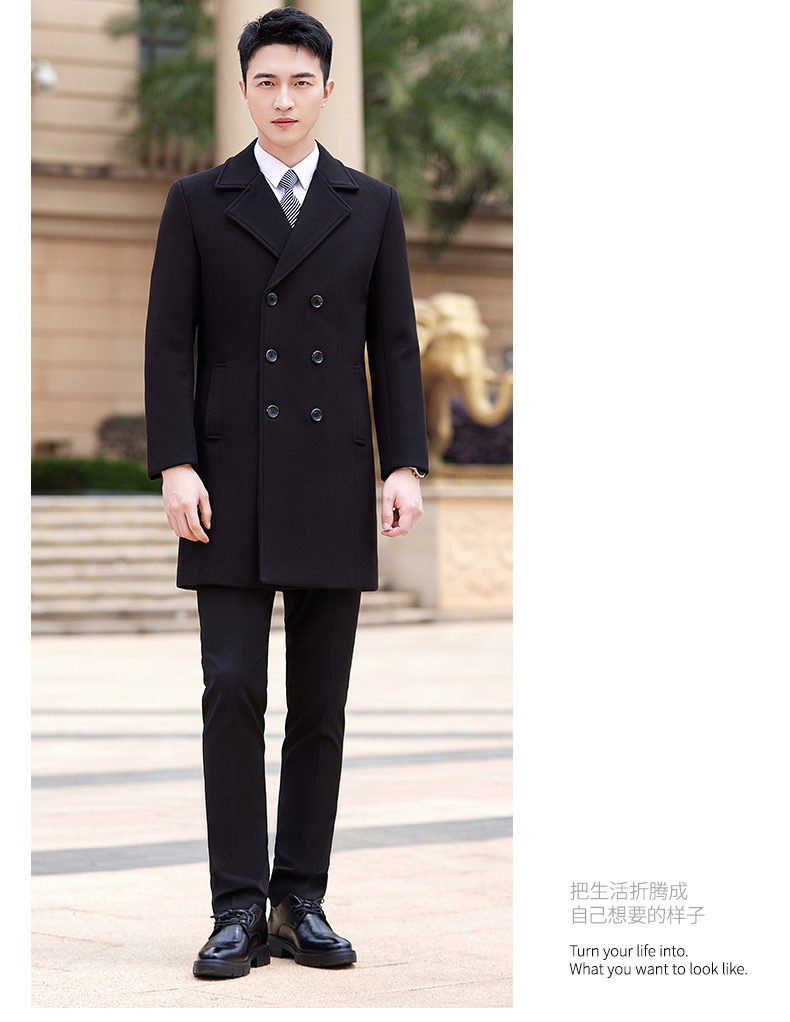 Business cold-proof warm woolen coat for men DY7-1892A for men