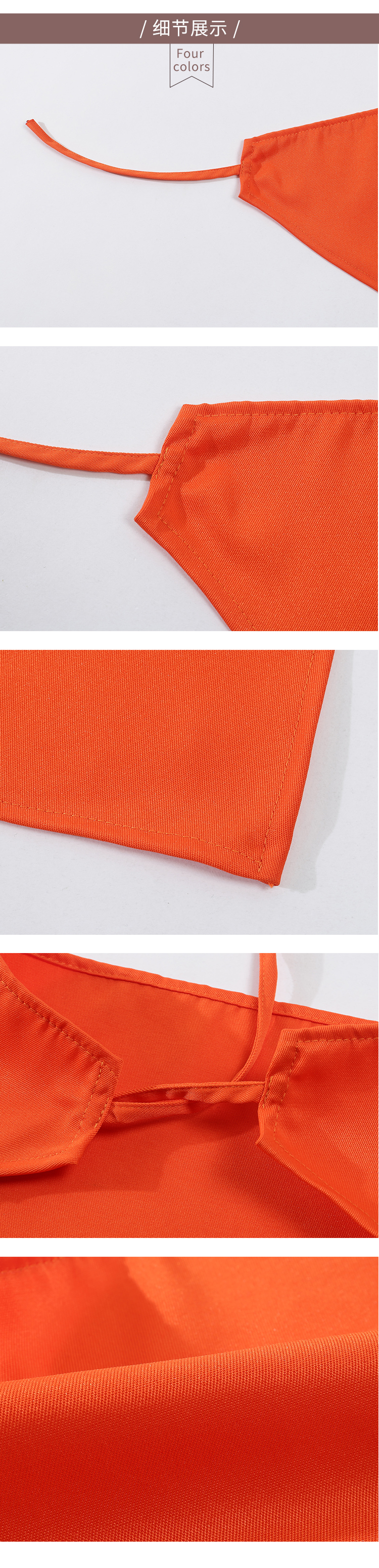 360g breathable triangle work scarf YZ03-220