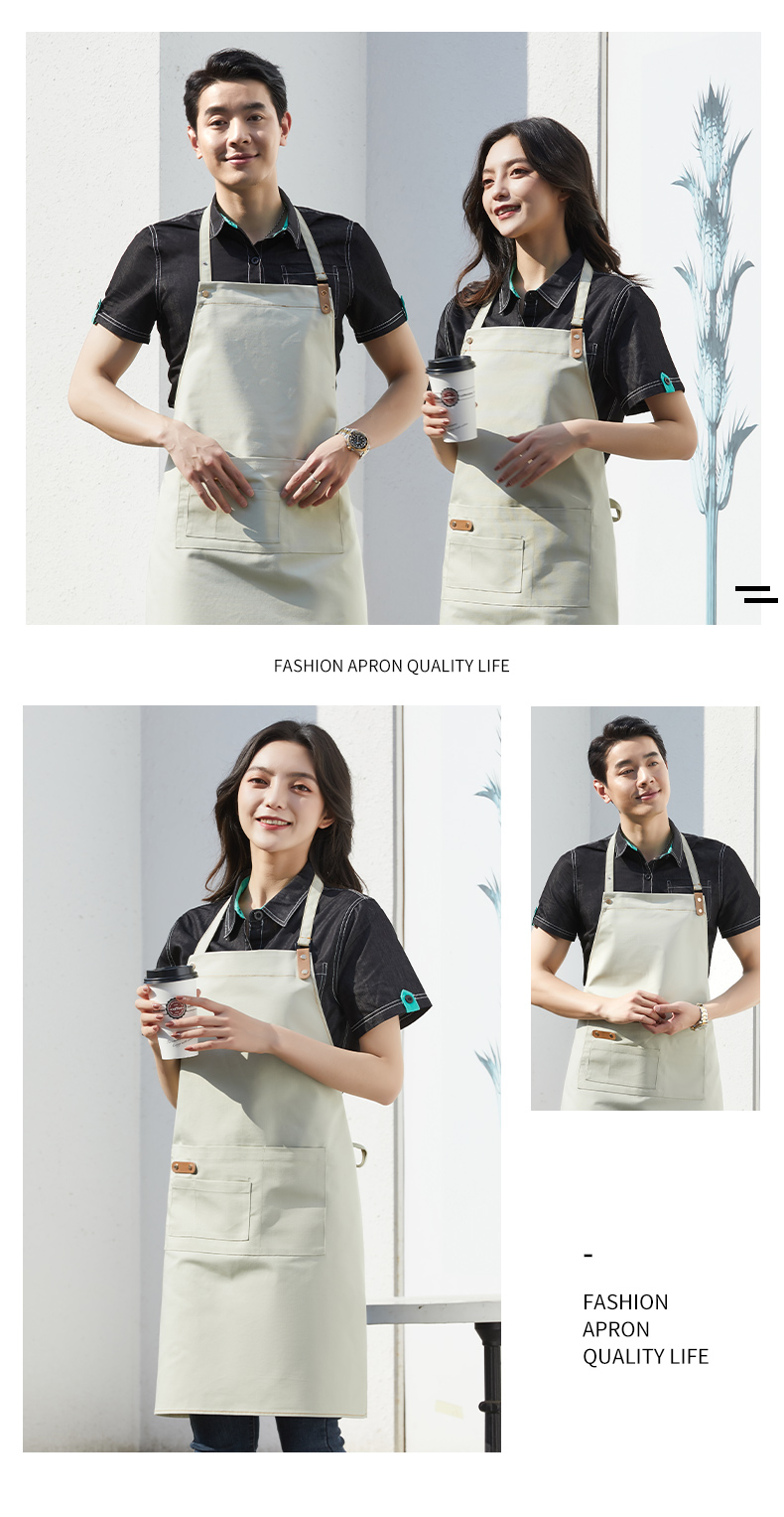 Fashion canvas apron H15-F029