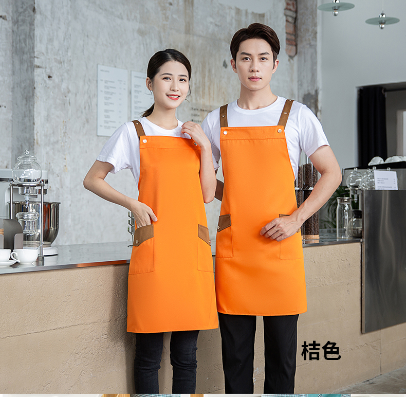 Restaurant hot pot shop kitchen waiter work shoulder apron U01-B06