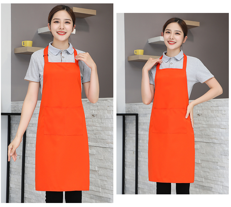 Adjustable halter apron HD1-178