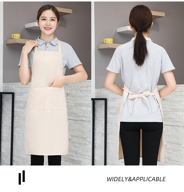 Adjustable halter apron HD1-178