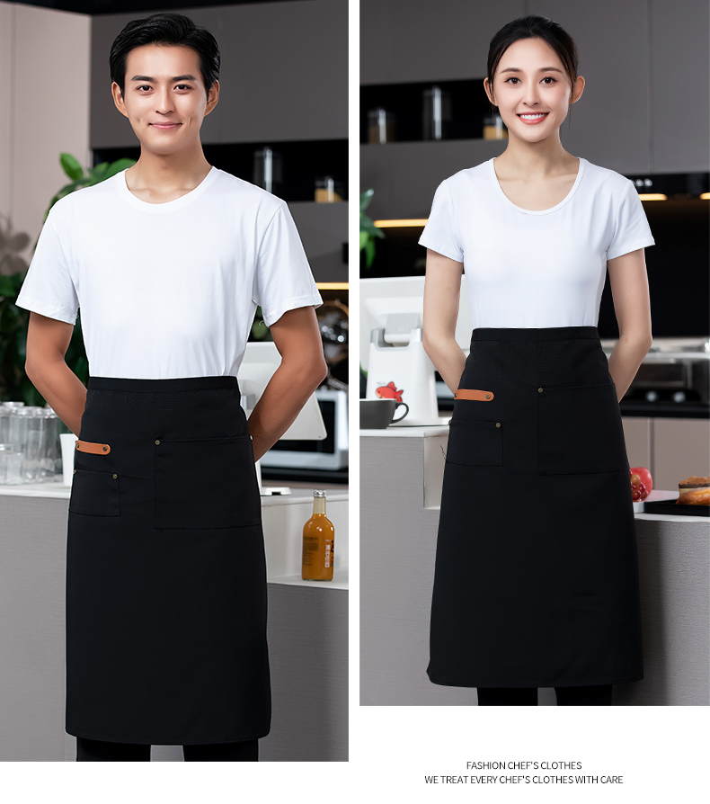 Large chef uniform work clothes tie apron H02-22801 large apron