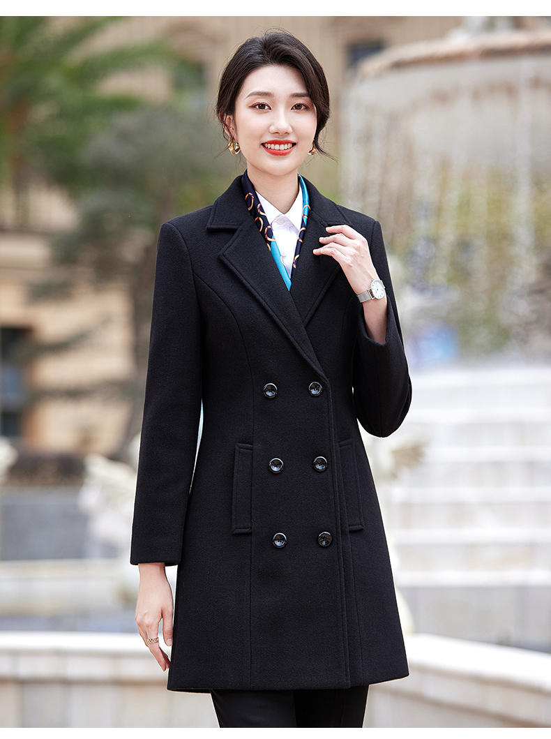 Business cold-proof warm woolen coat for women DY7-1892 for women