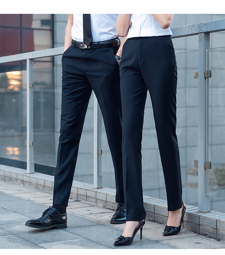 Commuting business casual straight trousers for men and women 81-601-602 trousers