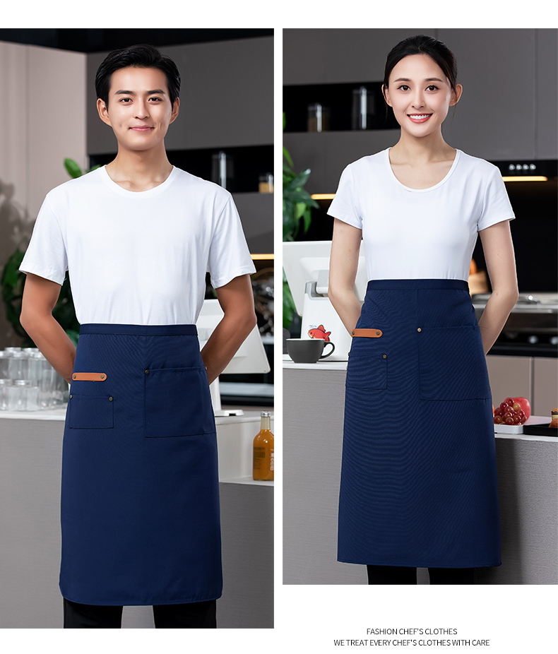 Large chef uniform work clothes tie apron H02-22801 large apron