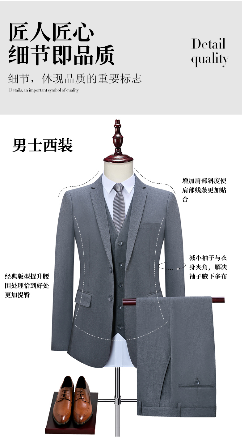 Color-spinning pearl edge notch lapel casual business suit jacket DZ1-6880 double button ladies suit jacket