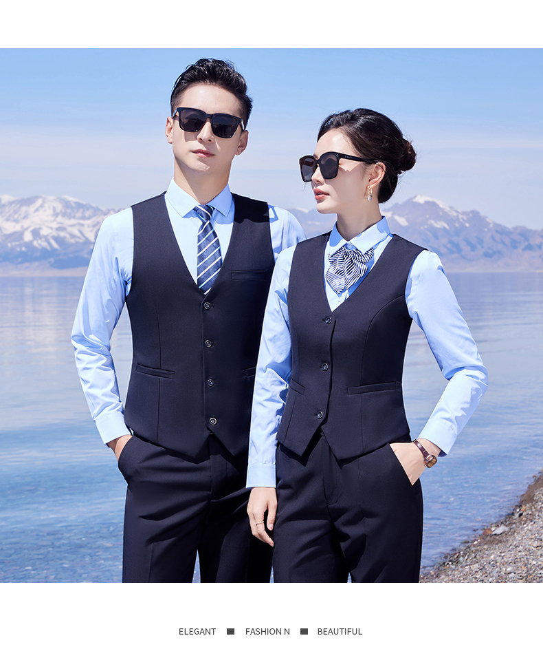 380g casual business suit vest for women 129-611 vest for women