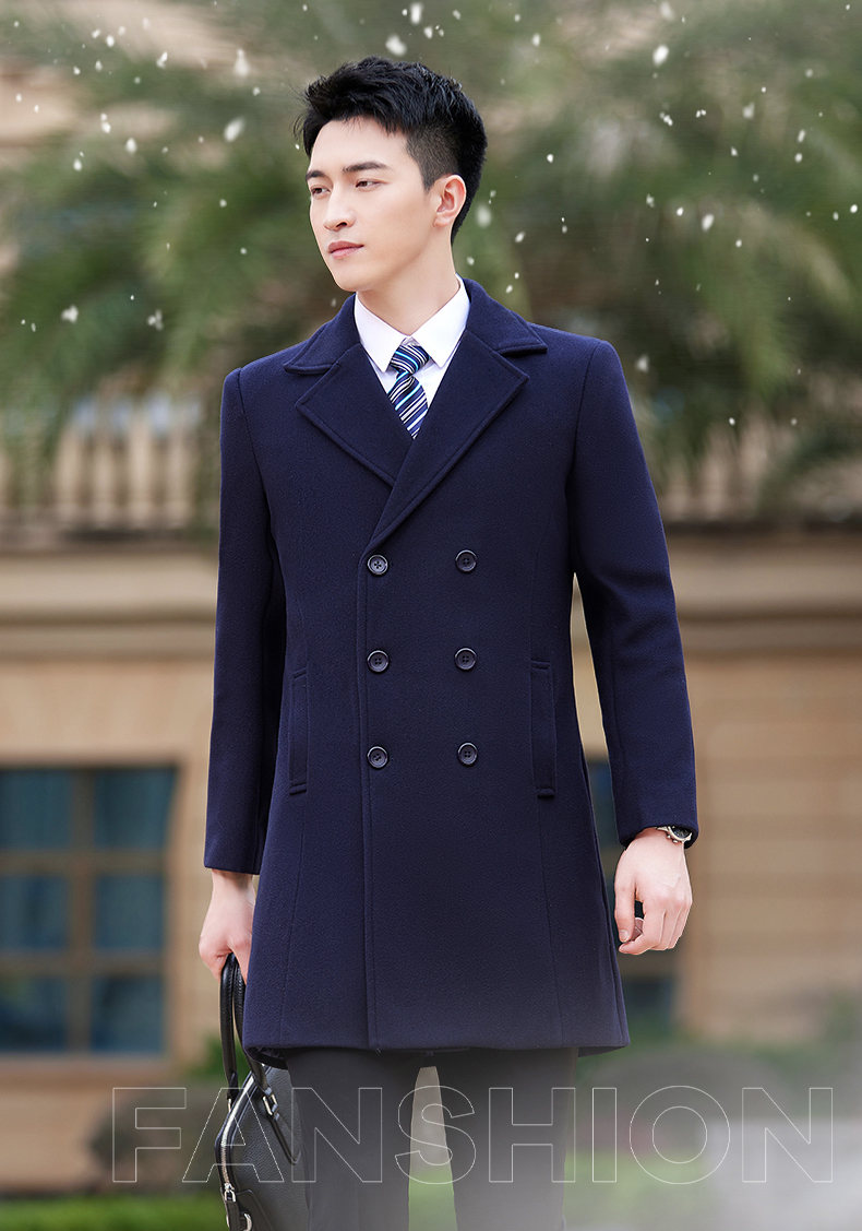 Business cold-proof warm woolen coat for men DY7-1892A for men