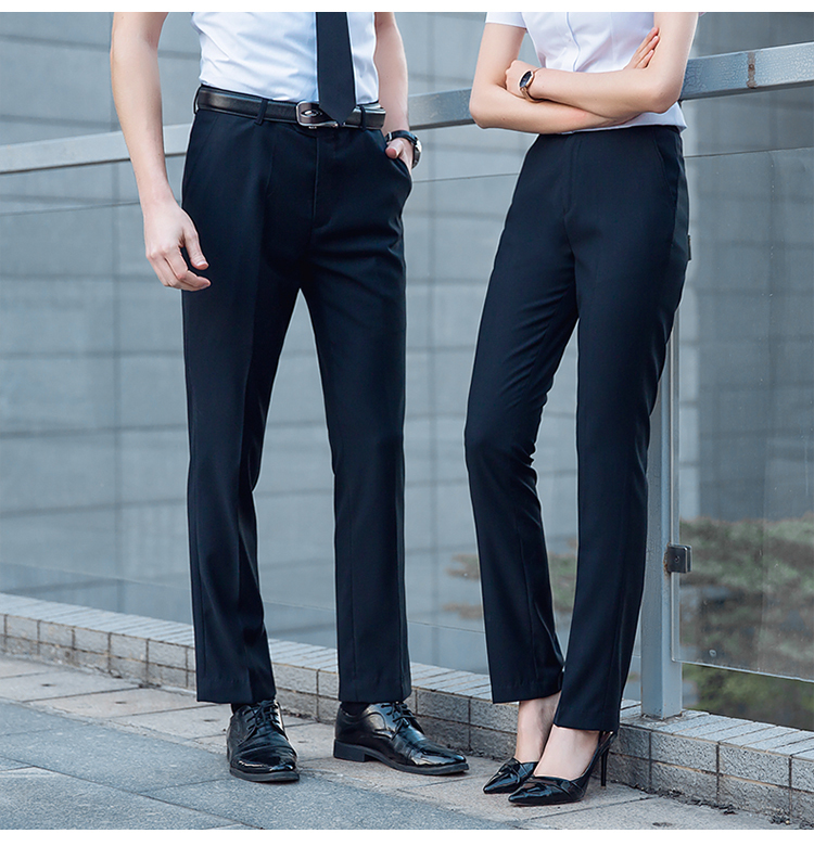 Commuting business casual straight trousers for men and women 81-601-602 trousers