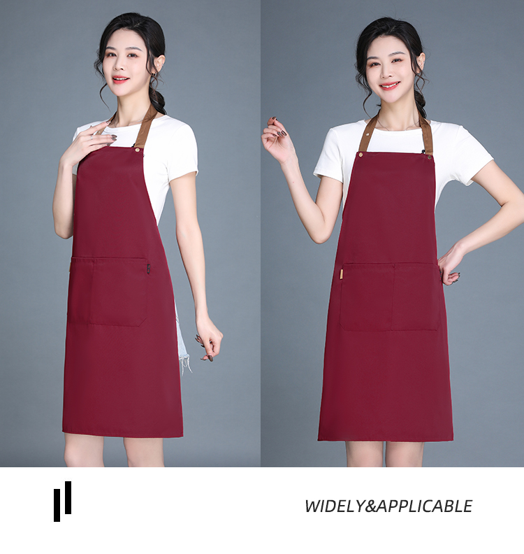 Workwear waterproof adjustable halter apron HD1-02