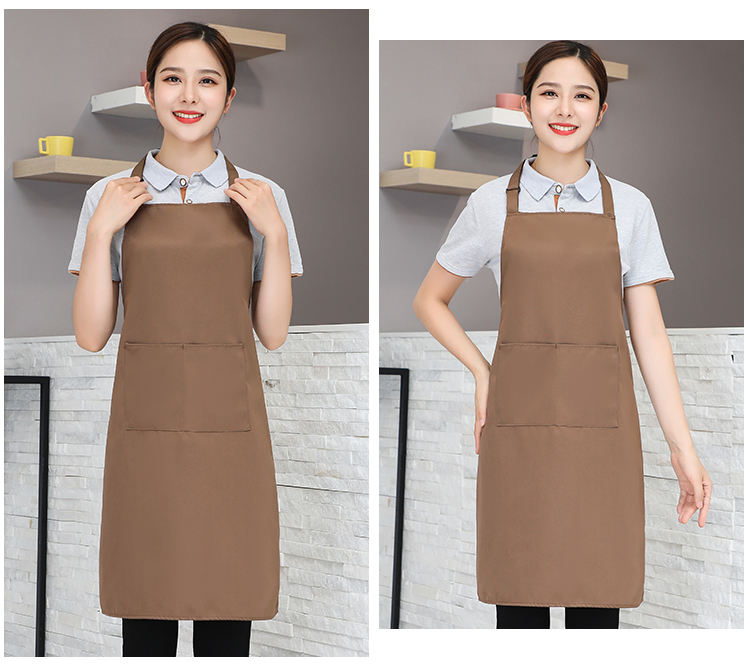 Adjustable halter apron HD1-178