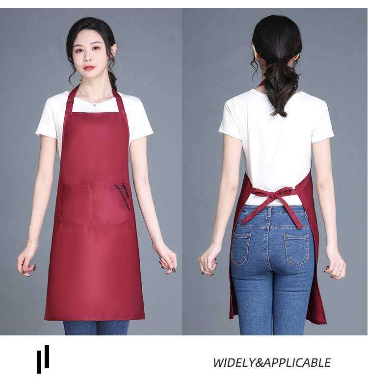 360g double-stranded workwear halter apron HD1-618