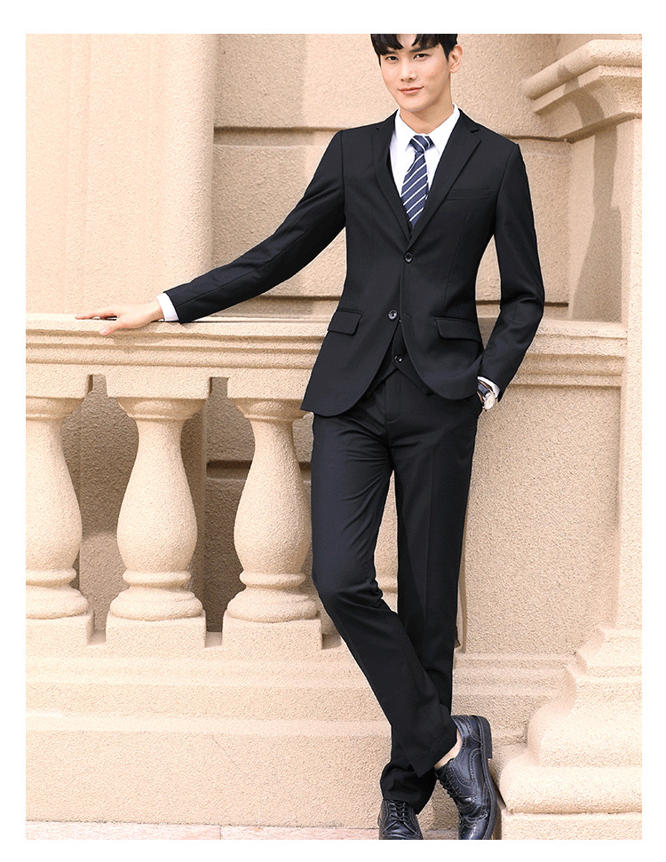 Slim Korean solid color pants for men and women 129-688-689 trousers