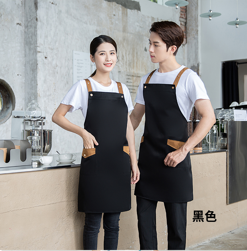 Restaurant hot pot shop kitchen waiter work shoulder apron U01-B06