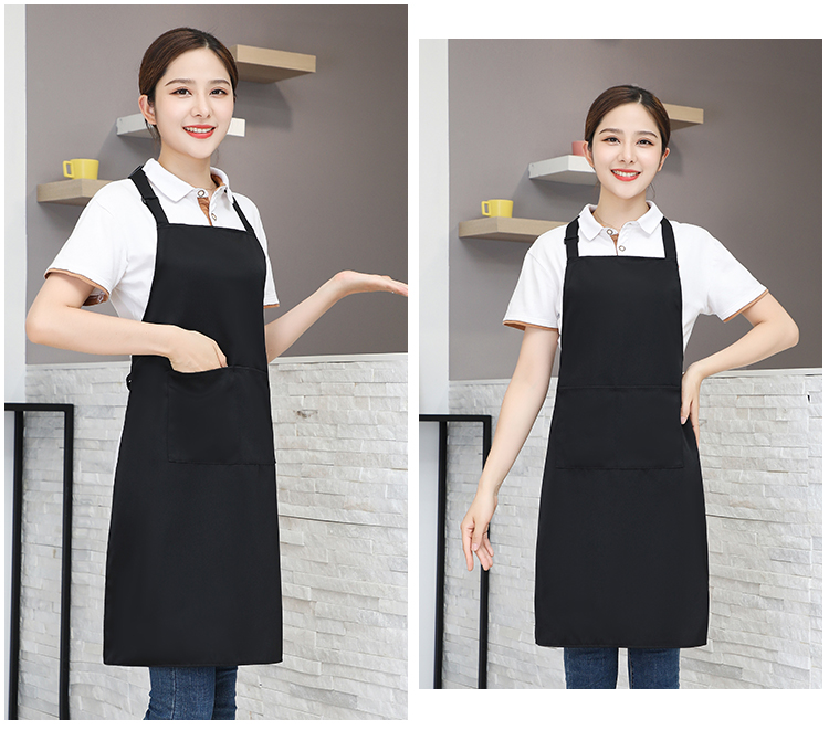 Adjustable halter apron HD1-178