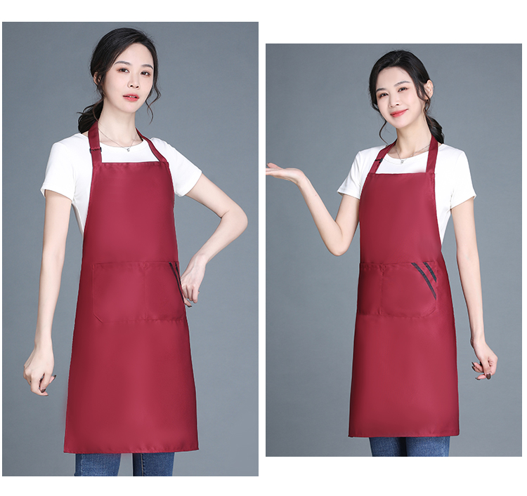 360g double-stranded workwear halter apron HD1-618