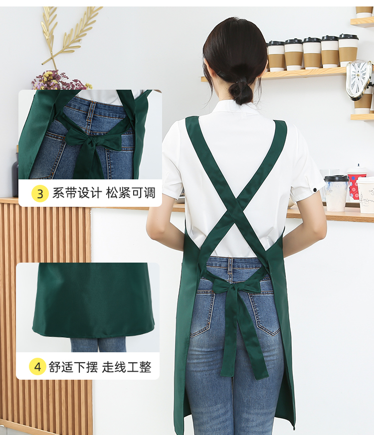 Workwear Cross Strap Shoulder Apron HD1-658