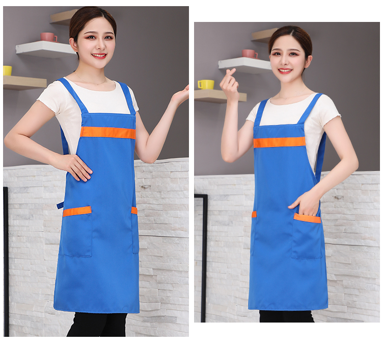 Workwear anti-fouling H-strap shoulder apron HD1-819