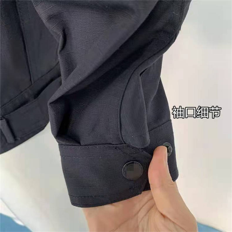 Polyester-cotton mesh combat training suit security uniform autumn and winter long-sleeved suit B09-Y-902