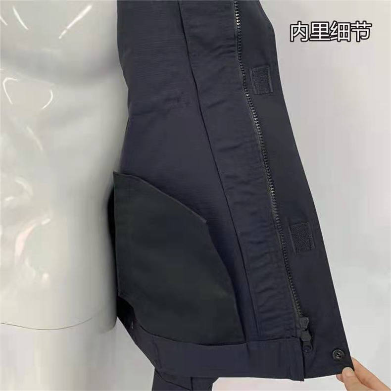 Polyester-cotton mesh combat training suit security uniform autumn and winter long-sleeved suit B09-Y-902