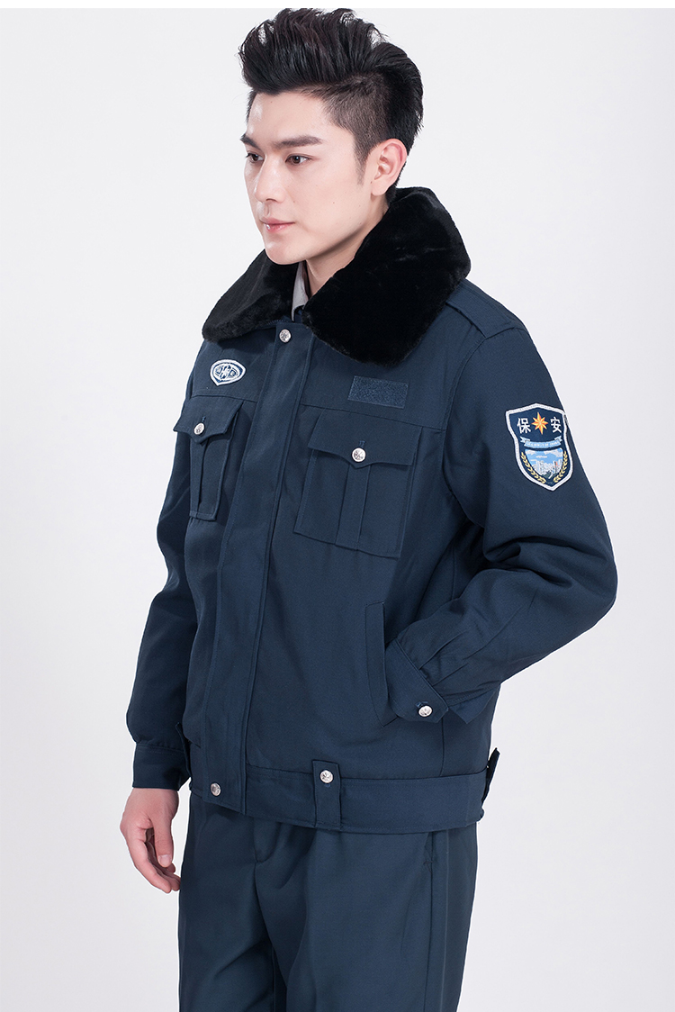 Security property twill serge detachable liner special service jacket universal style H08-N0019