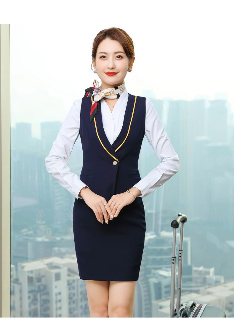 Stewardess uniform professional slim suit jacket 109-8808 jacket