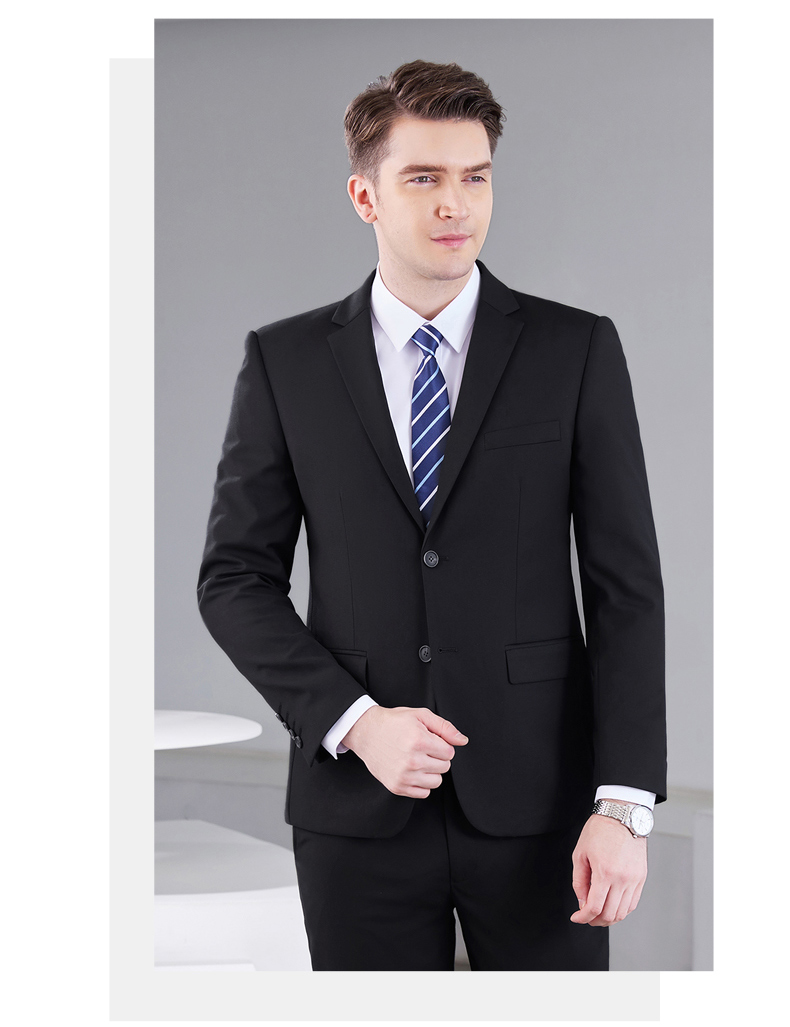 Color-spun straight business casual trousers DZ1-6988 trousers for men