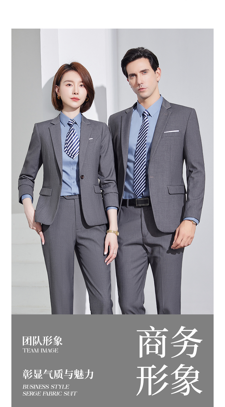 Serge twill drape women suit set 188-1188 women suit + trousers