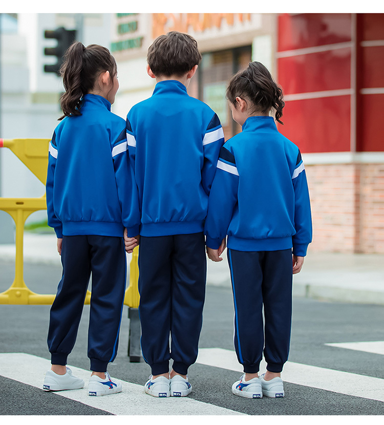 South Korea silk clothing elementary and middle school students uniform sports suit 455-9173