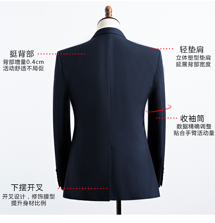 Business slim fit one button suit jacket for men DJ1-9130 one button jacket for men