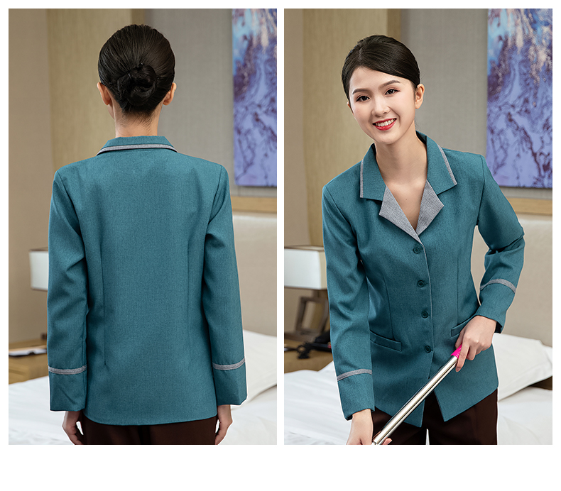 Comfortable border Xibao long-sleeved cleaning clothes for women H20-C21-898