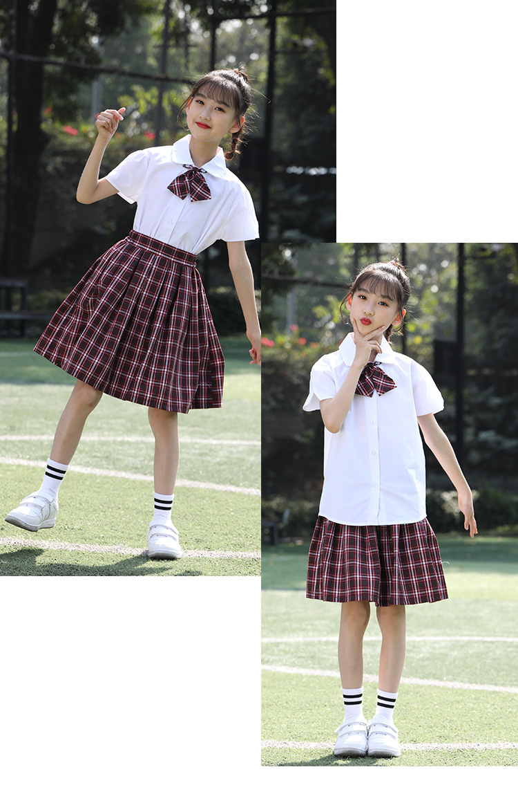 Sports style elementary school uniform female long sleeve D17-XTH2083F