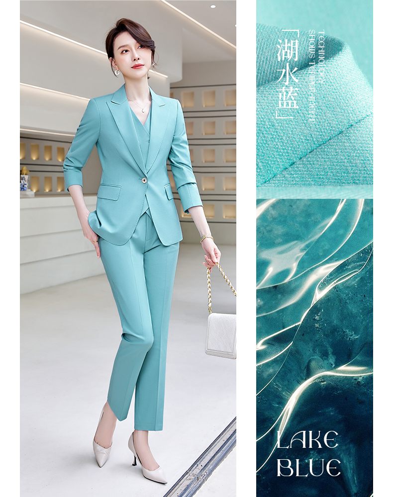 Light luxury temperament elegant slim fit trousers for women 188-9913 trousers