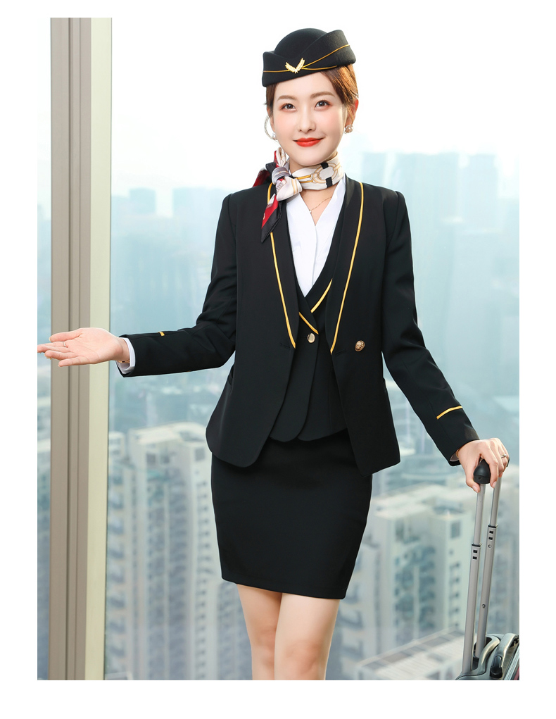 Stewardess uniform professional slim suit jacket 109-8808 jacket