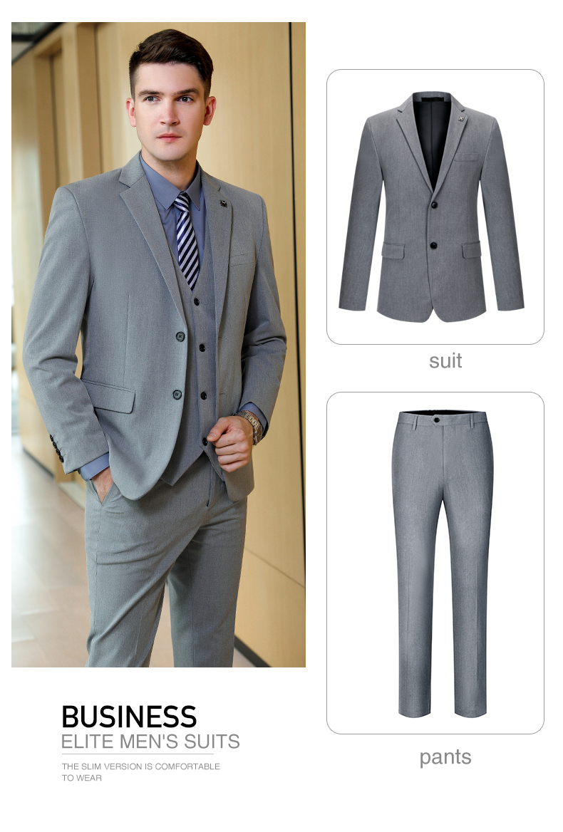 Professional slim fit dyed fabric men suit jacket DZ1-7911 suit jacket men